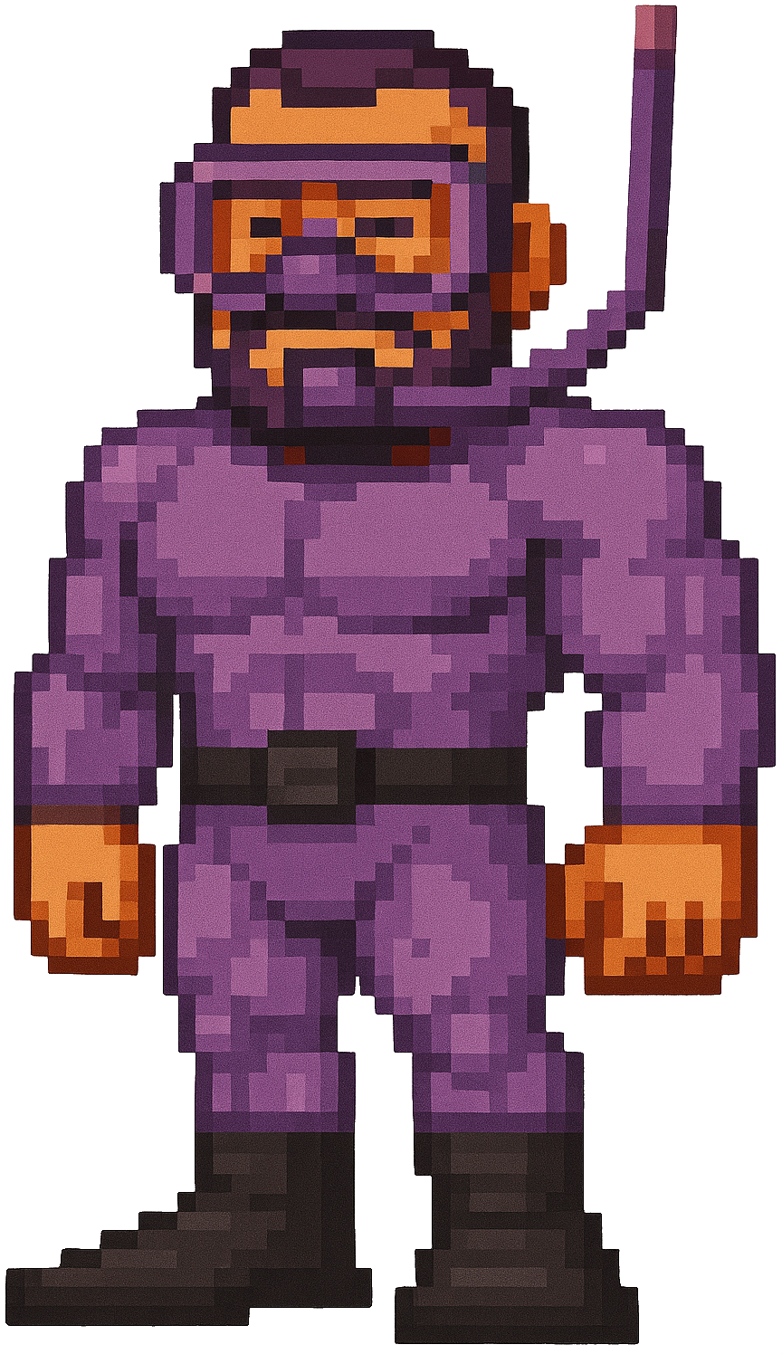 Purple Diver character