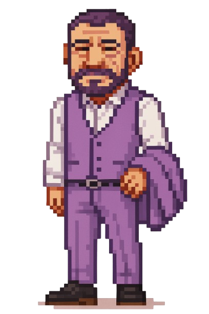 Purple Jumper character