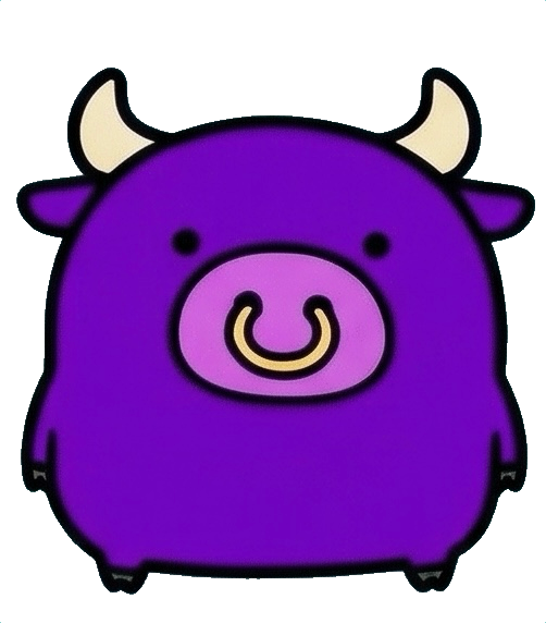 Purple Stacker character